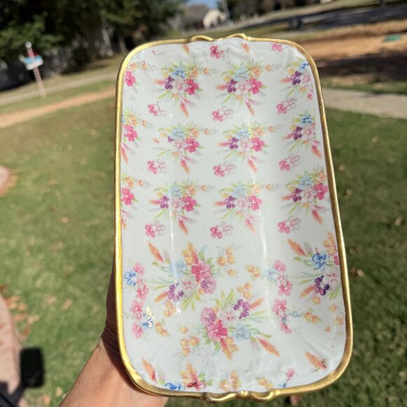 Vintage Chintz Concorde Sandwich plate - Picture 8 of 11